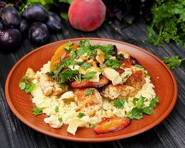 Кускус с курицей