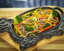 Лапша с брокколи