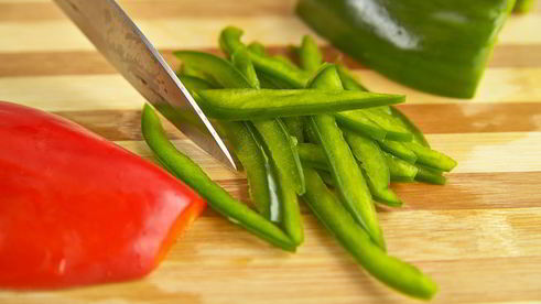 лапша с брокколи