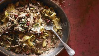 Лапша с фазаном