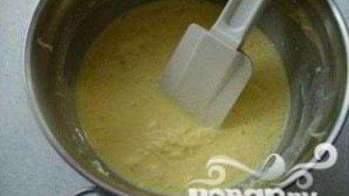 лапша тальятелле с цукини и ветчиной