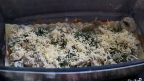 грибная лазанья