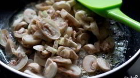 грибная лазанья