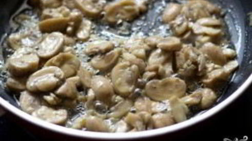 грибная лазанья