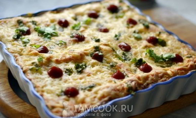 Рецепт итальянской лазанья с комбинированным фаршем