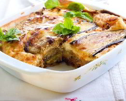 Лазанья из баклажанов