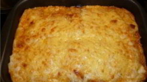 лазанья из пельменей