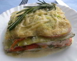 Лазанья кабачковая