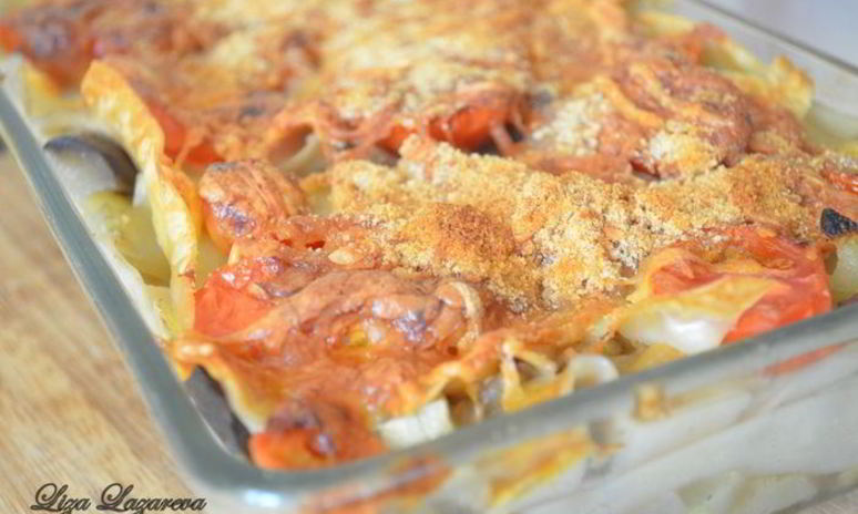 Рецепт лазаний-рататуя