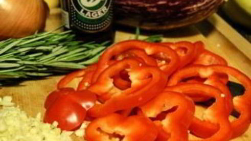 лазанья с баклажанами и грибами