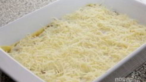 лазанья с фаршем из готовых листов