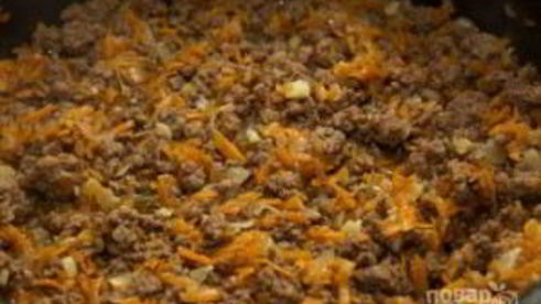 лазанья с фаршем из готовых листов