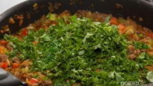 лазанья с фаршем из готовых листов