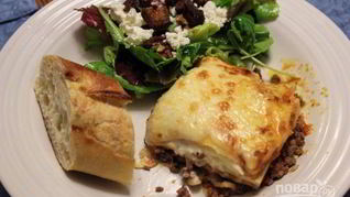 Лазанья с готовыми листами