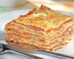 Лазанья с крапивой