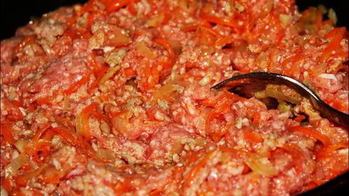 лазанья с лавашом