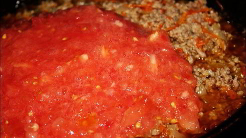 лазанья с лавашом