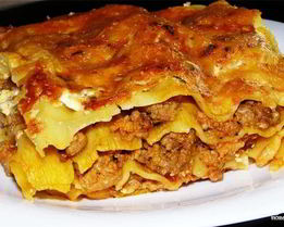 Лазанья с мясом в мультиварке