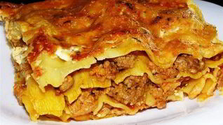 Лазанья с мясом в мультиварке