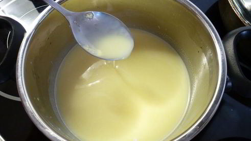 лазанья с творогом и малиной