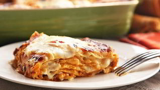 Лазанья с тыквой