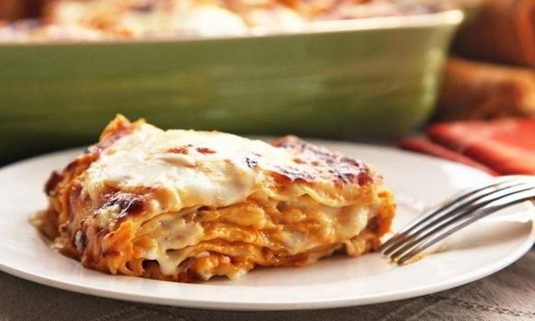 Рецепт лазаний с тыквой