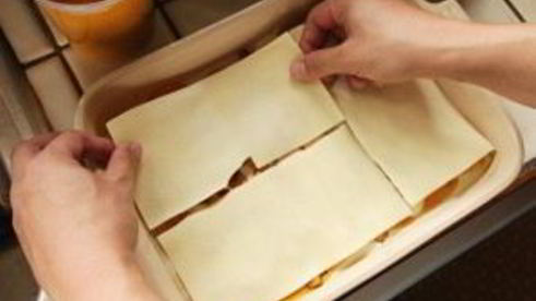 лазанья с тыквой