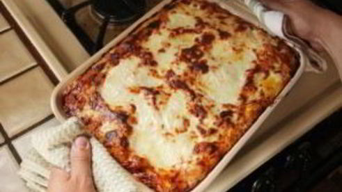 лазанья с тыквой