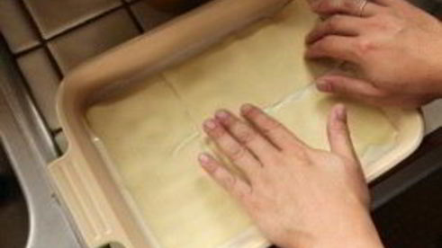 лазанья с тыквой