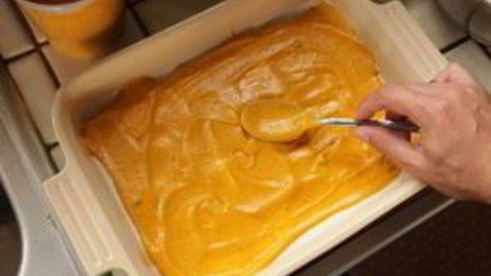 лазанья с тыквой