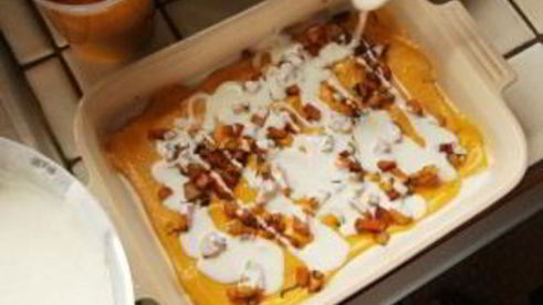 лазанья с тыквой