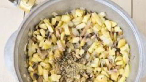 лазанья с ветчиной и сыром