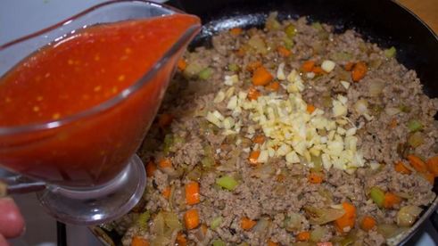 лазанья в мультиварке с фаршем