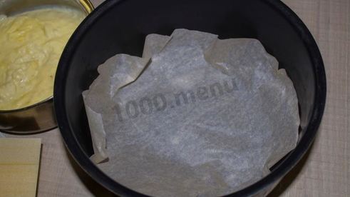 лазанья в мультиварке с фаршем