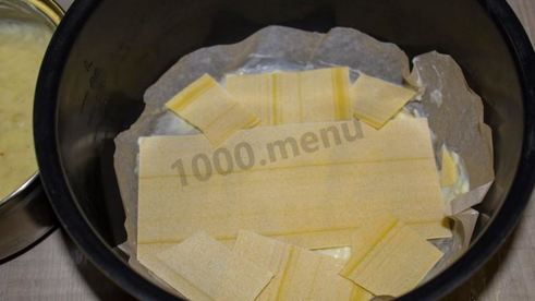 лазанья в мультиварке с фаршем