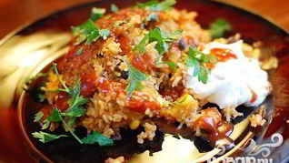 Мексиканская лазанья по-простому