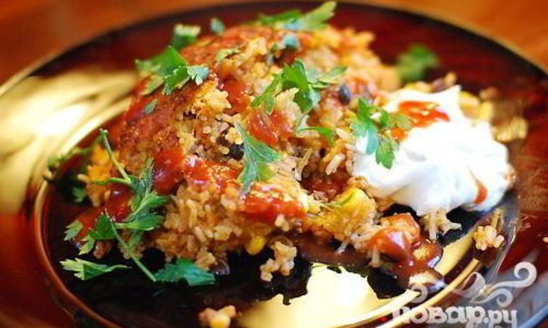 Рецепт мексиканской лазанья по-простому