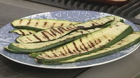 овощная лазанья с козьим сыром