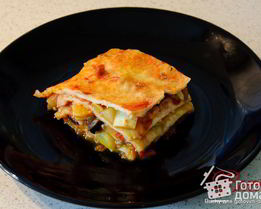 Овощная лазанья