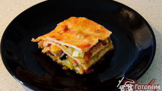 Овощная лазанья