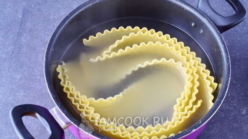 постная лазанья с грибами