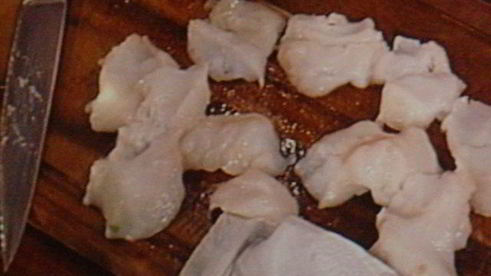 рыбная лазанья с оливками