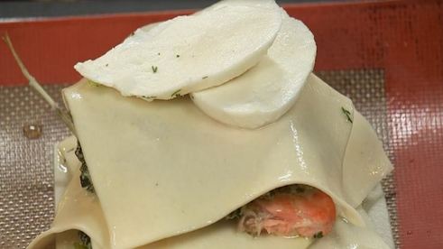 рыбная лазанья