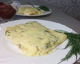 Сырная лазанья