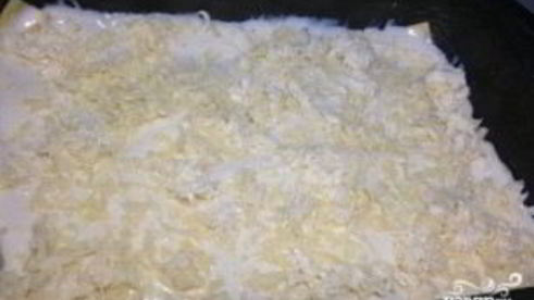 сырная лазанья