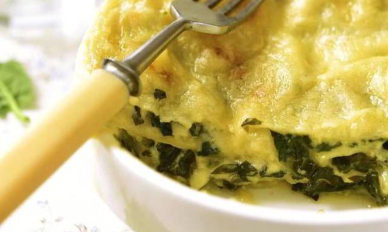 Рецепт весенней лазанья со сливочным сыром