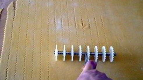 домашние паппарделле с фаршированными помидорчиками