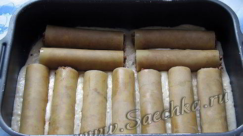 каннеллони с фаршем