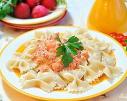 Макароны с болгарским перцем