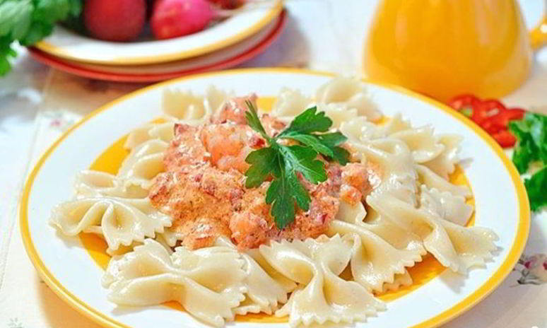 Рецепт макарон с болгарским перцем